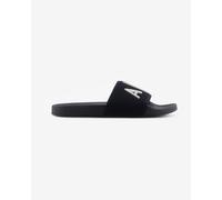 Infradito Armani Exchange AX Logo blu bianco - 45