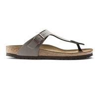 SANDALI BIRKENSTOCK GIZEH BIRKO-FLOR NUBUCK TG 39 COD 0043391 [US 8 UK 5.5 CM 24.7] Grigio