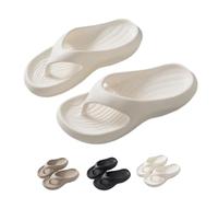 Infradito con supporto per arco plantare, antiscivolo, ortopedici, morbidi e confortevoli, infradito leggere, bianco, 40.5/41.5 EU