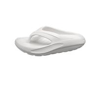 Infradito con supporto per arco plantare da uomo, sandali da passeggio con plateau, unisex, morbide, estive, scarpe da spiaggia antiscivolo, pantofole con cuscino per gli uomini, bianco, 39 1/3 EU