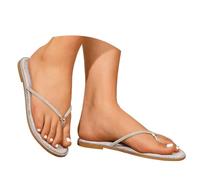 Infradito con Tacco Donna,Ciabatte Spiaggia Donna,Strass Perfetti Esterno,Slides Moda Confortevoli in Paglia Regolabili Recovery per Vacanza