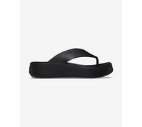 Infradito Crocs Getaway Platform Flip nero puro donna - 38-39