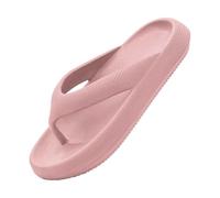 Infradito da donna con supporto per arco plantare, comode, morbide, da spiaggia, antiscivolo, estive, pantofole da spiaggia, piscina, per interni ed esterni, rosa, 41 EU