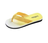 infradito da donna e uomo, scarpe da doccia, leggere, antiscivolo, per interni ed esterni, per il nuoto, per la spiaggia, tutti i giorni, ultra comode, scarpe estive da giardino, giallo., 44 EU