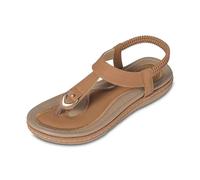 Infradito da donna in pelle con supporto dell'arco per l'estate, comode sandali da spiaggia antiscivolo, infradito da bagno antiscivolo con suola massaggiante per fascite plantare, scarpe estive per