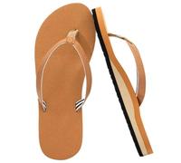infradito da donna in tessuto morbido pantofole estive infradito sandali leggeri con supporto Arch Thong Sandals comodo flipflop Bathing Shoes estate spiaggia doccia nuoto, marrone 2, 39 EU