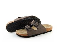 Regatta Lady Mia - Pantofole da donna marroni, comodi sandali estivi con plantare anatomico in sughero e cinghie regolabili, marrone, 42 EU