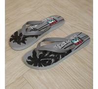 Infradito da uomo alla moda con motivo di albero di cocco e lettera, adatti per spiaggia, festa, casa e uso all'aperto, per l'estate EUR40,EUR41,EUR42,EUR43,EUR44,EUR45LettereTPU