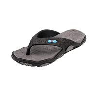 Infradito da uomo con plantare, per massaggio, infradito da uomo, eleganti scarpe da bagno, morbide e antiscivolo, alla moda, comode e per il tempo libero, leggere e casual, grigio., 40 EU