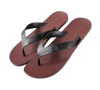 Infradito da uomo, pantofole estive da spiaggia, pantofole da casa per interni ed esterni, vacanze estive, Rosso, 42 1/3 EU