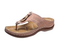 Infradito Donna Con Zeppa Ciabatte Donna Ortopediche Eleganti Con Fiori Scarpe Estive Comode Antiscivolo Suole Gomma Supporto Per Arco Leggere Casual Pantofole Sandali Flip Flops Piscina Spiaggia