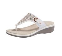 Infradito Donna Moda Estive Vendita, Gioiello Sandali Donna Comode Ciabatte Supporto Arco Plantare Flip Flop Spiaggia Piscina Aperte Sandalo Leggere Eleganti Pantofole Antiscivolo Gomma Suole