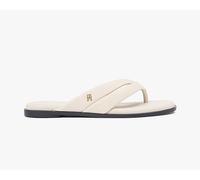 Infradito donna Tommy Hilfiger Elevated Toe Post LTH Sandal Classic Beige/Black