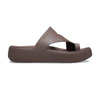 Crocs Sandali Donna Getaway Platform Toe Loop infra-alluce con plateau Truffle 41/42 EU