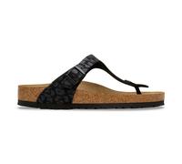 Birkenstock - Women's Gizeh Synthetic - Sandali EU 37 - Regular marrone/nero