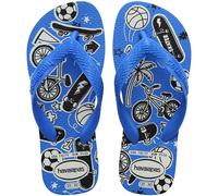 Havaianas - Kids Athletic, Infradito da Bambino Comode e Antiscivolo, Design Sportivo con Stampe Basket e Calcio