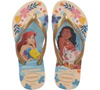 Havaianas - Kids Slim Princess, Infradito Disney Princess per Bambine, Design Elegante con Cinturini Sottili, Comode e con Suola Antiscivolo