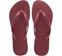 Infradito HAV SLIM LOGO METALLIC Rosso 35/36