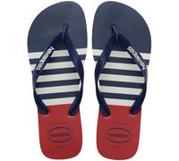 Havaianas Top Nautical Navy/White Infradito Originali, Ciabatte Mare Uomo Donna, Design Nautico, Comfort e Qualità Brasiliana (Sistema Taglie Calzature EU, Adulto, Uomo, Numero (range), Media, 43, 44)
