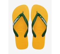 Infradito Havaianas Brasil Logo 2022 giallo verde bianco - 39-40
