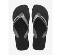 Havaianas Casual 2.0, Infradito Uomo, Grigio/Nero (Nero/Acciaio), 35/36 EU
