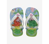 Havaianas Baby Peppa Pig, Sandali Unisex Bimbi, White, 19 EU