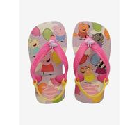 Infradito Havaianas Peppa Pig rosa giallo per bambini - 19-20