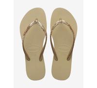 Infradito Havaianas Slim Glitter II beige dorato donna - 35-36