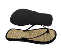 Infradito in bambù da donna - Infradito comode e antiscivolo - Per l'estate - Scarpe piane - Taglie grandi - Infradito da doccia - Infradito da spiaggia - Infradito per il tempo libero, 41 EU