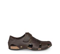 Infradito In Pelle Panama Jack Da Uomo Fletcher Basic C1 Marrone