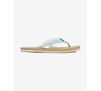 Infradito Oakley Burkle Flip Flop beige blu bianco - 40