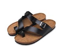 Infradito ortesi con Suola in Sughero, Sandali da Uomo Comfort Bunion Corrector, Morbide Pantofole Slip-on Alluce, I Modi Migliori per alleviare l'alluce quest'estate(42 EU)
