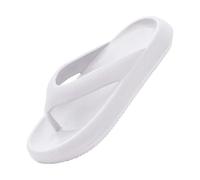 Infradito ortopediche unisex estive sandali da bagno ergonomici per sollievo dal dolore, comodi slip infradito larghe H ciabatte leggere clip -ToeSlides comode pantofole, Z1 bianco., 38 EU