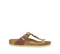 BIRKENSTOCK Infradito 'Gizeh' castano, Taglia 39