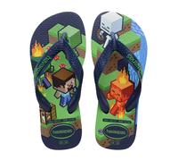 Infradito per bambini Havaianas Minecraft Bleu 33/34