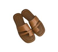 Infradito per correzione del Piede Estivo da Donna, Comodo Sandalo per Alluce valgo all'alluce, Sandalo per Stecche per borsite per Il Tempo Libero, per correttore per borsite(Brown,40 EU)