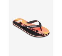 Quiksilver Molokai Art 25, Sandali Uomo, Fiery Coral Wordblock, 39 EU