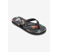 Infradito Quiksilver Molokai Art Beach nero arancio verde bambino - 37