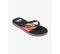 Infradito Quiksilver Molokai Stripe 25 nero arancione - 39
