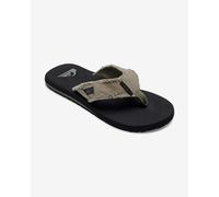 Infradito Quiksilver Monkey Abyss nero verde scuro - 40