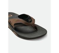 REEF Fanning Apribottiglie Imbottito Jersey Sandalo Marrone Nero Uomo US 6 - 13