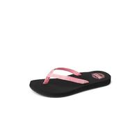 Infradito REEF Ginger da donna per la spiaggia, nero/rosa, 36 EU