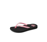Infradito REEF Ginger da donna per la spiaggia, nero/rosa, 42.5 EU