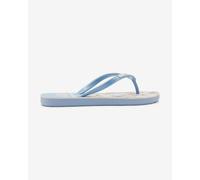 Infradito Roxy Viva Stamp blu rosa verde bambina - 35