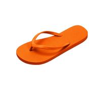 Infradito sottili da donna pantofole da doccia da donna sandali piatti adatti per bagno estivo spiaggia piscina infradito base base in gomma morbida antiscivolo scarpe S perizoma, Arancione, 39.5 EU