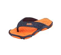 Infradito Sportive Uomo Con Design Bicolore - Sandali Da Mare In Gomma | Ciabatte Con Suola Antiscivolo Cinturino Largo Pantofole Pianta Larga Leggera E Traspirante Scarpe Da Spiaggia E Piscina