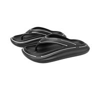 Infradito unisex da donna e uomo, infradito con nuvole, per bagno, antiscivolo, suola morbida, supporto per l'arco del piede, scarpe da ginnastica leggere, estive e da spiaggia, Nero , 41 EU
