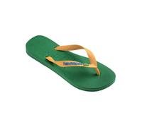 Infradito unisex Havaianas con logo del Brasile verdi e gialle-*** 45-46