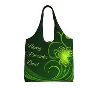 Infradito unisex, riutilizzabili, pieghevoli, casual, alla moda, per la spesa, per la spesa, per spiaggia, viaggi, lavoro, scuola, Felice St Patrick's D, Taglia unica