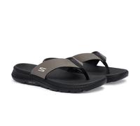 Infradito Uomo Skechers Go Consistent Grigio Nero Ultra Light Sportive Mare